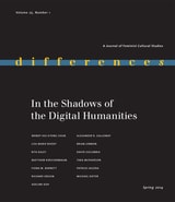cover of In the Shadows of the Digital Humanities, Volume 25