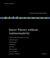 cover of Queer Theory without Antinormativity