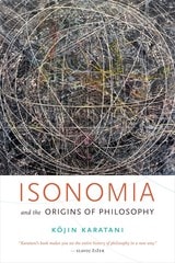 cover of Isonomia and the Origins of Philosophy