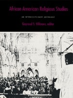 cover of African American Religious Studies: An Interdisciplinary Anthology