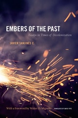 cover of Embers of the Past: Essays in Times of Decolonization