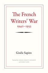 cover of The French Writers' War, 1940-1953