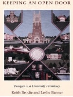 cover of Keeping An Open Door: Passages in a University Presidency
