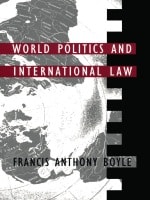 cover of World Politics and International Law