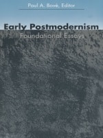 cover of Early Postmodernism: Foundational Essays
