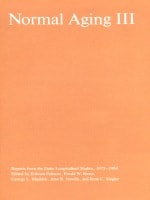 cover of Normal Aging III: Reports from the Duke Longitudinal Studies, 1975–1984