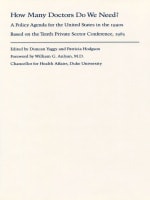 cover of How Many Doctors Do We Need?