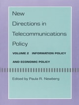 cover of New Directions in Telecommunications: Volume 2, Information Policy and Economic Policy