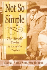 cover of Not So Simple: The "Simple" Stories by Langston Hughes