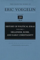 cover of History of Political Ideas, Volume 1 (CW19): Hellenism, Rome, and Early Christianity