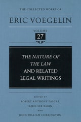 cover of Nature of the Law and Related Legal Writings (CW27)