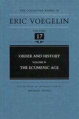 cover of Order and History, Volume 4 (CW17): The Ecumenic Age