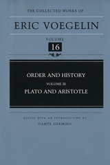 cover of Order and History, Volume 3 (CW16): Plato and Aristotle