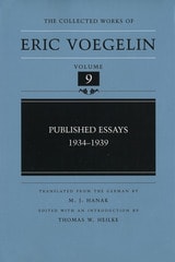 cover of Published Essays, 1934-1939 (CW9)