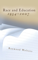 cover of Race and Education, 1954-2007