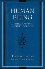 cover of Human Being: A Philosophical Anthropology