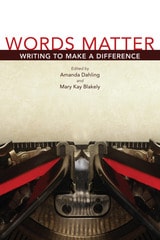 cover of Words Matter: Writing to Make a Difference