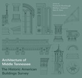 cover of Architecture of Middle Tennessee: The Historic American Buildings Survey