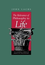 cover of The Relevance of Philosophy to Life