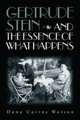 cover of Gertrude Stein and the Essence of What Happens