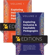 cover of Exploring Inclusive & Equitable Pedagogies: Creating Space for All Learners, 2 volume set