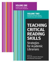 cover of Teaching Critical Reading Skills: Strategies for Academic Librarians Set: 2-Volume Set