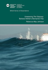 cover of Unweaving The Odyssey: Barbara Köhler’s Niemands Frau