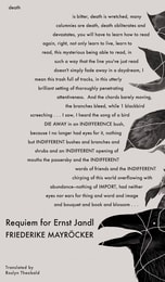 cover of Requiem for Ernst Jandl