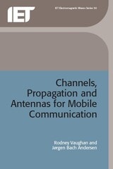 cover of Channels, Propagation and Antennas for Mobile Communications