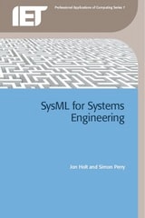 cover of SysML for Systems Engineering