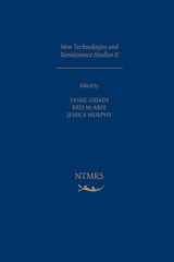 cover of New Technologies and Renaissance Studies II