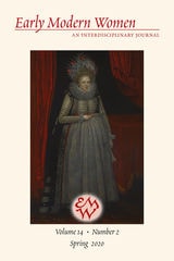 cover of Early Modern Women Journal v14.2