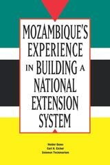 cover of Mozambique's Experience in Building a National Extension System