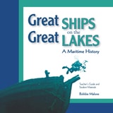 cover of Great Ships on the Great Lakes Teacher's Guide: A Maritime History