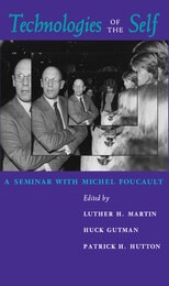 cover of Technologies of the Self: A Seminar with Michel Foucault