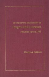 cover of Annotated Bibliography of Oregon Bird Literature Published Before 1935, An