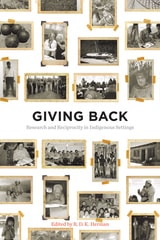 cover of Giving Back: Research and Reciprocity in Indigenous Settings