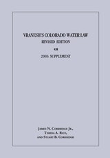 cover of Vranesh's Colorado Water Law, Revised Edition