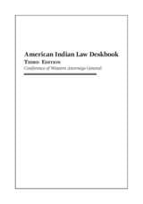 cover of Amer Indian Law Deskbook 3ed