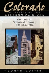 cover of Colorado: A History of the Centennial State, Fourth Edition