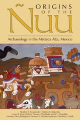 cover of Origins of the Ñuu: Archaeology in the Mixteca Alta, Mexico