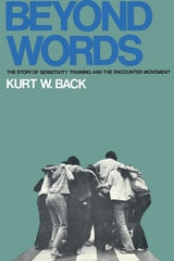 cover of Beyond Words: Story of Sensitivity Training and the Encounter Movement