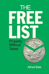 cover of The Free List: Property Without Taxes