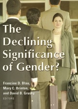 cover of The Declining Significance of Gender?