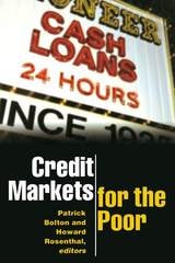 cover of Credit Markets for the Poor