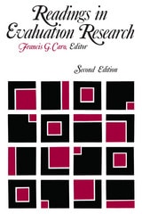 cover of Readings in Evaluation Research, 2ed