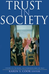 cover of Trust in Society
