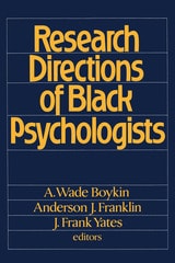 cover of Research Directions of Black Psychologists