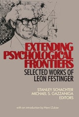 cover of Extending Psychological Frontiers