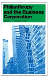 cover of Philanthropy and the Business Corporation